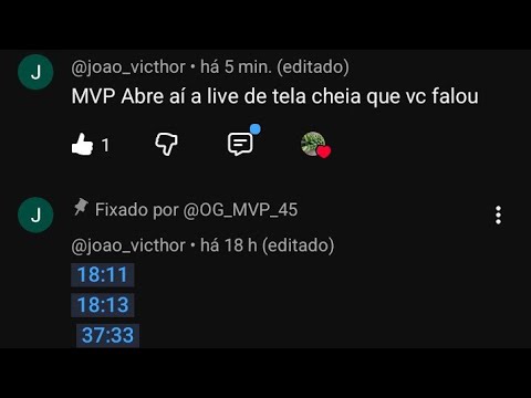 OG MVP 45 está ao vivo! LIVE DEDICADA AO JOÃO VITOR
