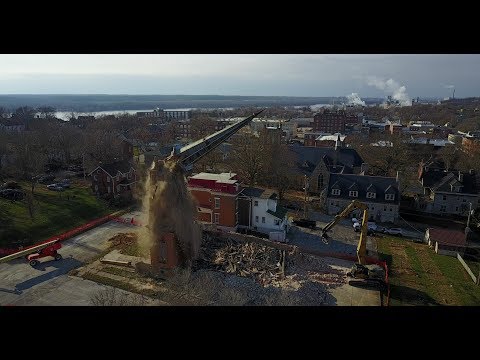 2017-12-13 through 2017-12-28 - Demolition of Unitarian Church - 4K