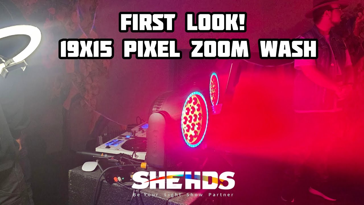 <strong> New 19x15 LED Pixel Zoom Wash </strong>