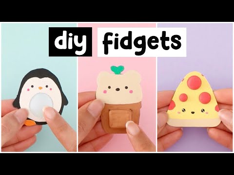 DIY Miniature POP IT Fidget Toys - Viral TikTok Anti-Stress Fidgets!