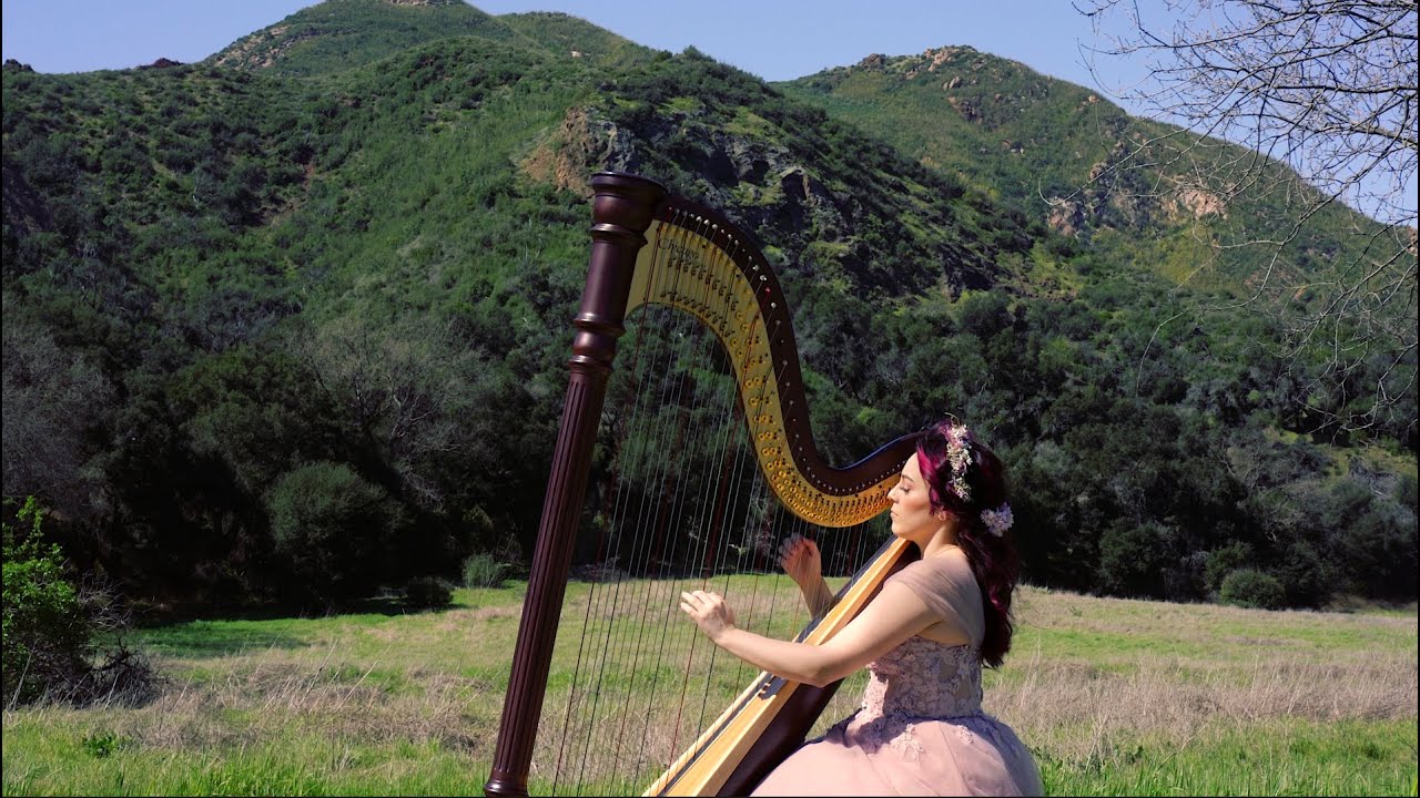 Promotional video thumbnail 1 for Gabriela Harpist