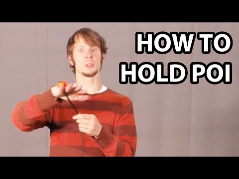 How to Hold Poi (Beginner Poi Spinning Tutorial)