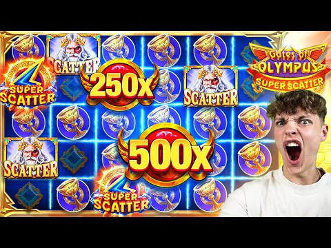THE MOST INSANE GATES OF OLYMPUS SUPER SCATTER BONUS EVER!