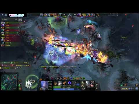 Perfect Team Fight from Japan Dota