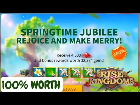 SPRINGTIME event - K16 War update - Bundle review - Rise of Kingdoms