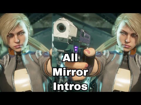 MK11 All Mirror Matches Intros Dialogues! Funny & Edgy/ Aliens, Humans & Cyborgs Interactions