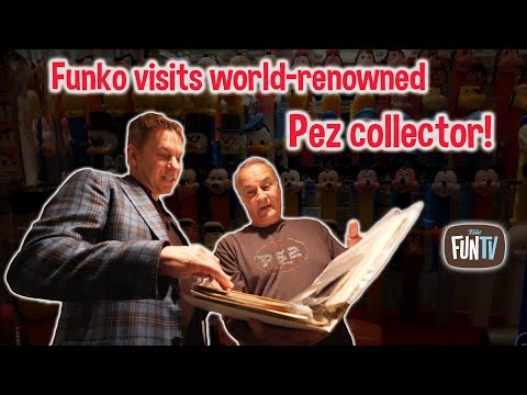 Funkon Feature - Brian visits John Laspina, PEZ collector!