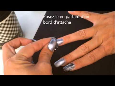 comment poser nail art