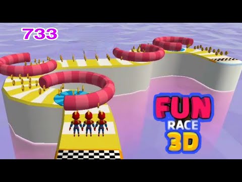FUN RACE 3D LEVEL #733 GAMEPLAY HD