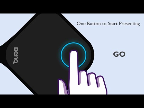 BenQ InstaShow WDC10C Plug-and-Play kabelloses Präsentationssystem Full-HD Streaming video preview