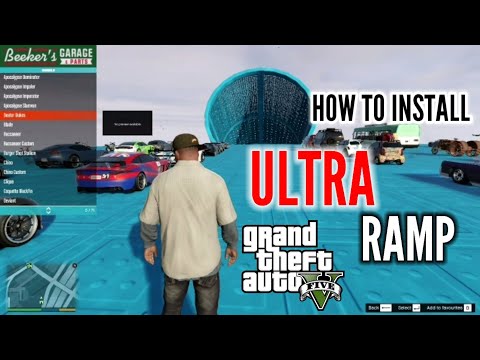 How to install ramp mod in GTA 5 using menyoo trainer