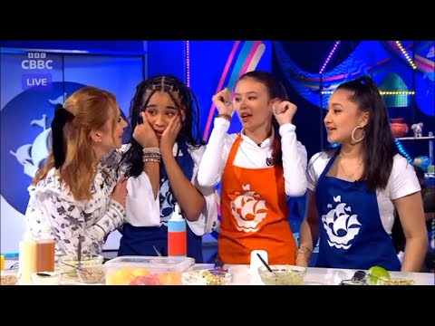 STAND UNIQU3 (🇬🇧 JESC 2023) and Geri Halliwell (Spice Girls) on Blue Peter (03/11/2023)