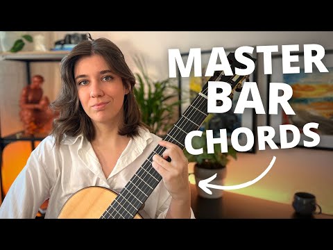Bar Chords for Beginners - no more pain and noises!