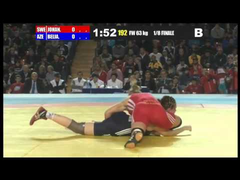 SWEC-2013 Henna Yohansson (SWE) - Anna Belyayeva (AZE) 1/8 final