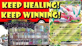 Lurantis Keeps Healing & Keeps Winning! Surprise New Deck from Pitch Black! (Pokemon TCG News)