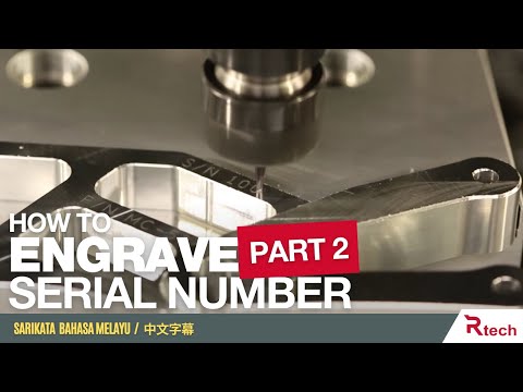 How to Engrave Serial Number on CNC EASY! (Part 2)