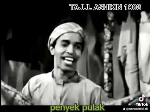 JUAL KAIN  Nordin Ahmad Ft Mat Sentol  FILM TAJUL ASHIKIN 1963