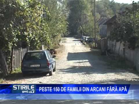 Peste 150 de familii din Arcani fără apă