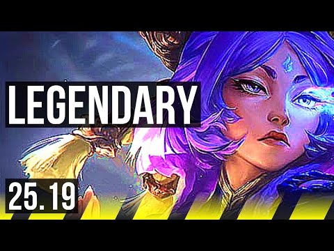 YUNARA & Soraka vs CAITLYN & Senna (ADC) | 66k DMG, 65% winrate, Legendary | EUW Master | 25.19