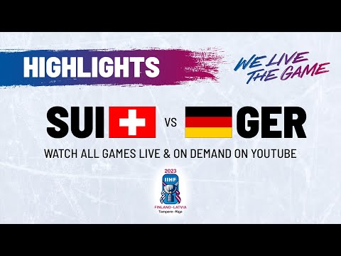 ЧМ по хоккею 2023: Швейцария – Германия: 1/4 финала – видео 