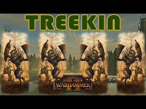 CORE UNIT: Treekin - Wood Elves vs Tomb Kings // Total War: WARHAMMER II Multiplayer Battle