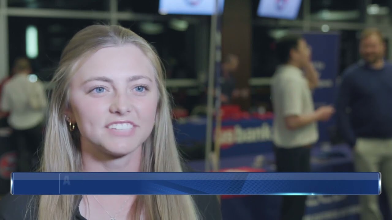View from the Hill - Student Athlete Career Fair  Video Preview
