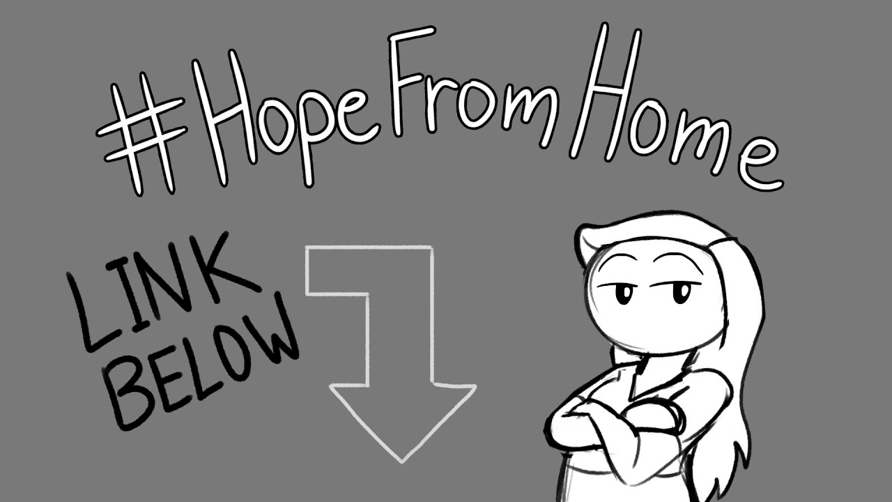 DONATE, you cowards! #HopeFromHome
