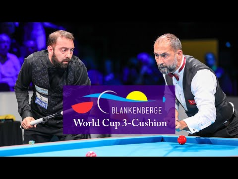 3-Cushion World Cup Blankenberge 2018 - Semih Sayginer vs Nikos Polychronopoulos