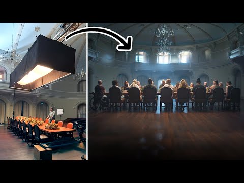 We built a HUGE softbox light