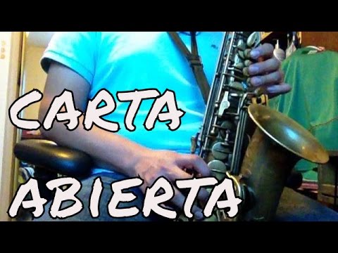 Los Tigres del Norte - Carta Abierta TUTORIAL Alto Sax