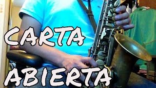 Los Tigres del Norte - Carta Abierta TUTORIAL Alto Sax