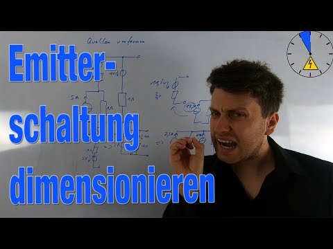 Dimensionierung von Widerständen - Transistorschaltung- Emitterschaltung #ET5M