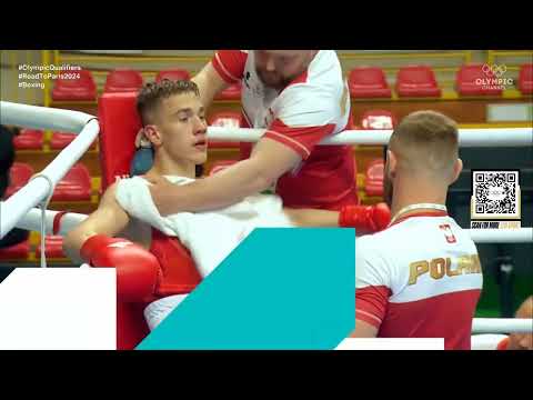 Bartłomiej Rośkowicz (POL) vs. Saparmyrat Odajev (TKM) World Olympic Qualifiers 2024 (63kg)