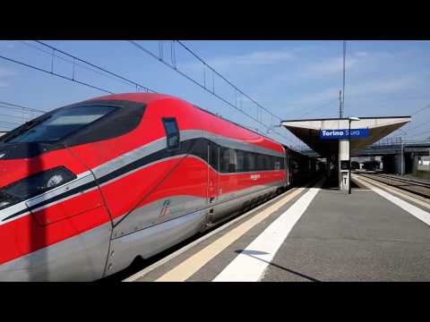 FRECCIAROSSA 1000 -19 IN TRANSITO A TORINO STURA (TO) 10 - 9 - 2016