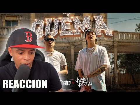 DOMINICANO REACCION A Ryan Castro, Peso Pluma - QUEMA 🔥 (Video Oficial)