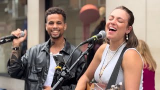He asked to sing with me and shocked everyone - Dreams Fleetwood Mac Allie Sherlock Cover