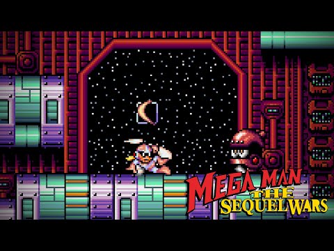 Proto Man + MM5 Weapons in Cossack Stage 2 - Sequel Wars Gameplay Preview