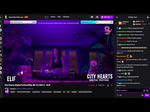 ELIF - City Hearts Digital Festival | Deep Melodic Organic Progressive Groovy House Techno and LOVE