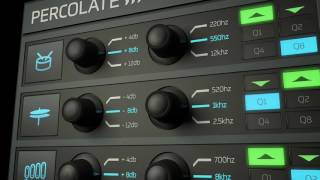 Video thumbnail for Percolate Drums & Percussion EQ. by SoundSpot