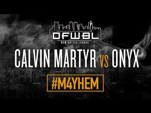 Calvin Martyr vs Onyx