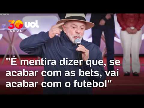 Lula rebate carta de times: “Depois que começaram as bets, nós não ganhamos mais nenhuma Copa”