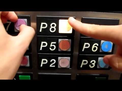 Very Fast Otis Elevonic Traction Elevators at the 8th St. Parking Garage, Richmond VA