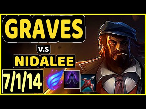 ALBETRAYBER (GRAVES) vs NIDALEE - 7/1/14 KDA JUNGLE CHALLENGER GAMEPLAY - EUW