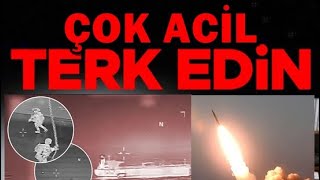 SALDIRI AN MESELESİ! ACİL TERK EDİN!