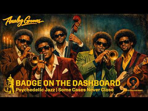 Badge on the Dashboard - Noir Psychedelic Funk Jazz,
Soulful Storytelling Album by Davis Beckerman
