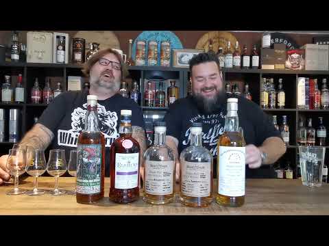 Die Whiskyelfen verkosten Elsburn, Annandale, Caol Ila, Tomintoul und einen Unnamed Speysider