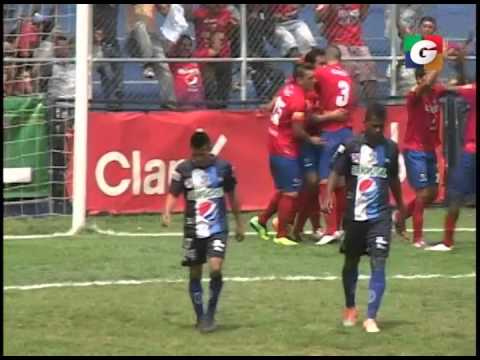 VIDEO RESUMEN MUNICIPAL 4 SUCHITEPEQUEZ 1, CLAUSURA 2014  CUARTOS FINAL IDA