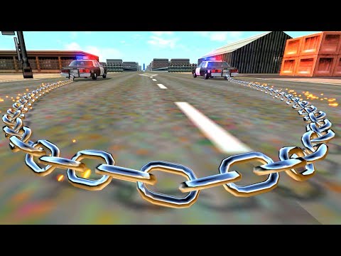 BeamNG Drive Crashes - Crazy Accidents With Chained Cars #1