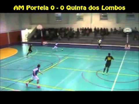 Resumo 6ª Jornada - AM Portela 2 x 1 Quinta dos Lombos ( Campeonato 2ª Div. B ) FUTSAL