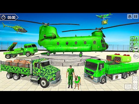 US Military Truck Cargo Transport Tank Simulator | Android iOS Gameplay